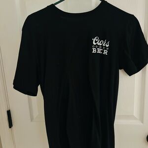 Coors Black Short Sleeve Tee for Men